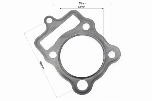 Kinlon JL150-70C Прокладка головки цилиндра CG-150cc 62мм (металл), FIX-998181