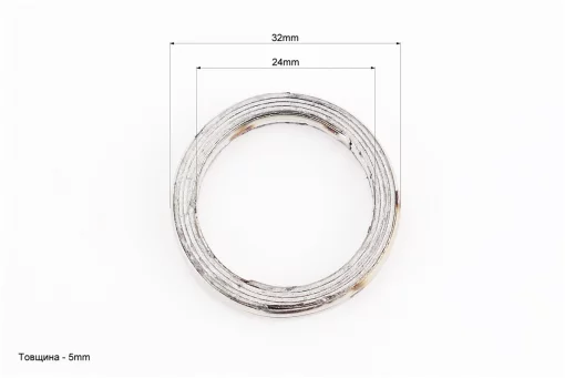 Прокладка глушника Honda (сірий азбест) "32мм", FIX-998189