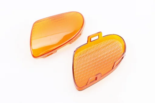 Yamaha JOG APRIO "стекло"- поворотов передних к-кт 2шт, затемненные, FIX-329326