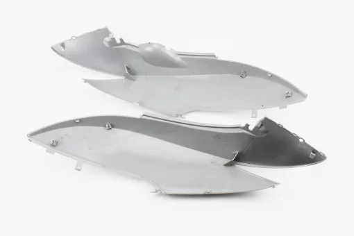 Honda DIO AF-62/68 пластик - верхний боковой лев+прав к-кт 2шт, СЕРЫЙ, FIX-329708