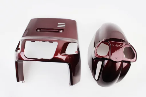 Yamaha GEAR OLD пластик - к-кт крашеные 5 деталей, КРАСНЫЙ, FIX-329757