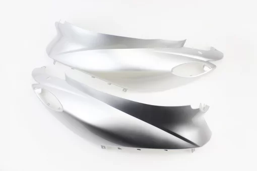 Yamaha JOG SA-36J/39J пластик - верхний боковой лев+прав к-кт 2шт, СЕРЫЙ, FIX-329783