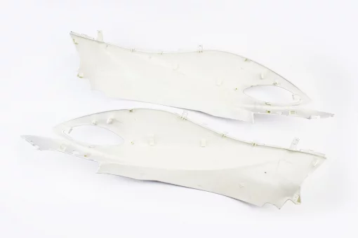 Yamaha JOG SA-36J/39J пластик - верхний боковой лев+прав к-кт 2шт, СЕРЫЙ, FIX-329783