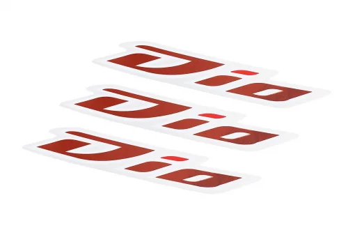 Наклейка "DIO" 3шт 16х2,5, 7307А, FIX-998218