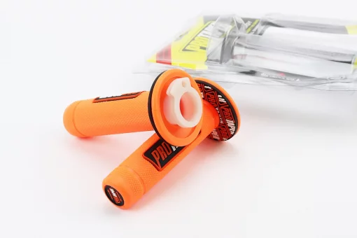 Рукоятка керма лів./пр. к-кт із вставкою, помаранчеві, FIX-337118