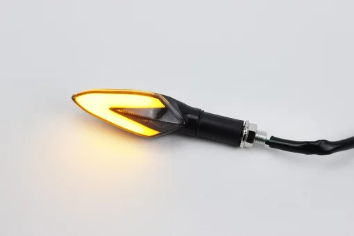 Поворот диодный на гибкой ножке + стоп сигнал/габарит LED ЛОДОЧКА, 2шт, FIX-337629