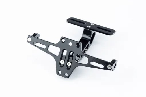 Кронштейн номерного знака TUNING, чёрный, ЗЧ-МОТО, YQ-354196