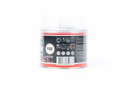 Шпаклёвка среднезернистая полиэфирная финишная, бежевая "PUTTY FINE", 250g, МОТОХІМІЯ, YQ-304941