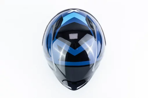 Шолом інтеграл (стандарт DOT/ECE) HUNTER CORNET L (59-60см), синьо-чорний, ШОЛОМИ, YQ-360613