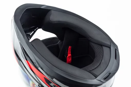 Шлем интеграл M62 L (59-60см), чёрно-красный, ШОЛОМИ, YQ-360637