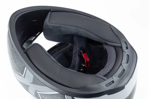 Шолом інтеграл з окулярами М61 S (55-56см), чорно-сірий мат, ШОЛОМИ, YQ-360646