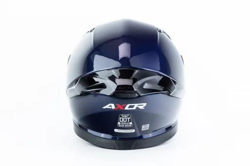 Шлем интеграл с пинлоком (стандарт DOT/ECE), выдвижные очки APEX L (59-60см), синий, ШОЛОМИ, YQ-360615