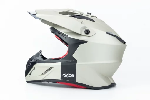 Шлем кроссовый (стандарт DOT/ECE) X-CROSS S (55-56см), никель мат, ШОЛОМИ, YQ-360656