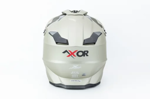 Шлем кроссовый (стандарт DOT/ECE) X-CROSS S (55-56см), никель мат, ШОЛОМИ, YQ-360656