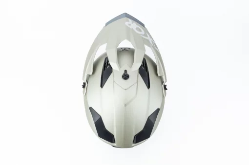 Шлем кроссовый (стандарт DOT/ECE) X-CROSS S (55-56см), никель мат, ШОЛОМИ, YQ-360656