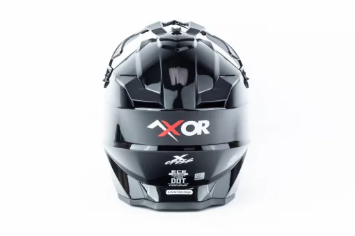 Шлем кроссовый (стандарт DOT/ECE) X-CROSS S (55-56см), чёрно-красный, ШОЛОМИ, YQ-360651