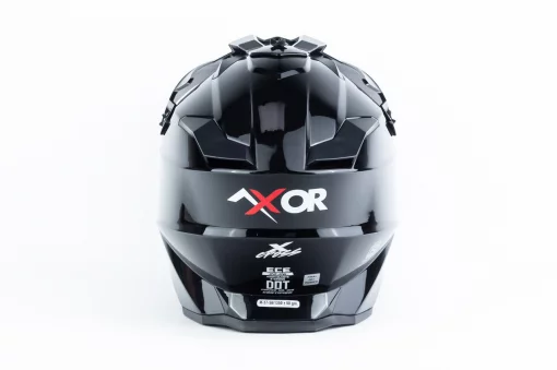 Шлем кроссовый (стандарт DOT/ECE) X-CROSS М (57-58см), чёрно-красный, ШОЛОМИ, YQ-360624