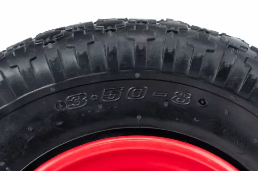 Колесо на тачку 3,50-8, под ось 16мм, ШИНИ, YQ-303579