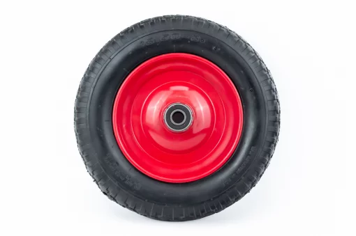 Колесо на тачку 3,50-8, под ось 20мм, ШИНИ, YQ-303899