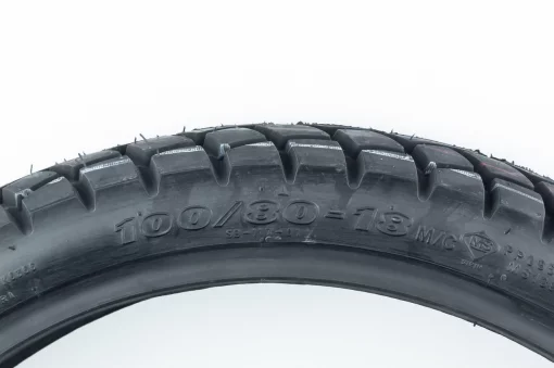 Шина 100/80-18 бескамерная, шипованная STREET ENDURO SB-117, ШИНИ, YQ-353060