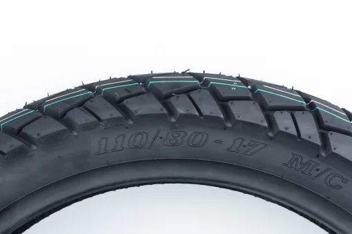 Шина 110/80-17 бескамерная, шипованная E Force CA163A, ШИНИ, YQ-353342