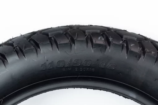 Шина 110/90-16 бескамерная, шипованная, ШИНИ, YQ-303716