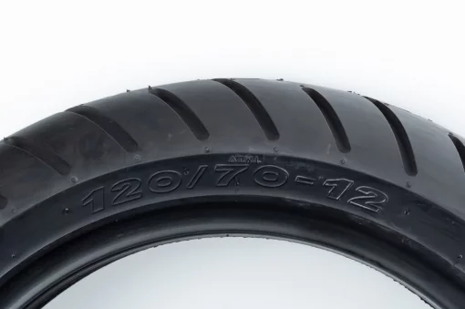Шина 120/70-12 бескамерная, дорожная 6033, ШИНИ, YQ-353805