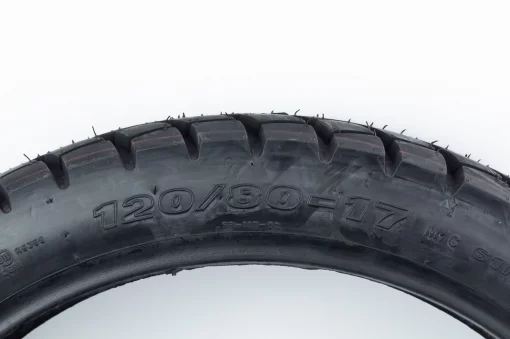 Шина 120/80-17 бескамерная, шипованная STREET ENDURO SB-117, ШИНИ, YQ-303974