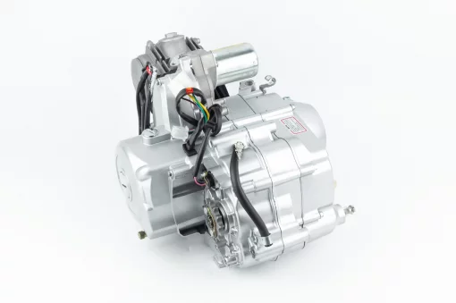 Двигатель мопедный в сборе 70куб (Delta)-"механика" (без надп. KANUNI)+карбюратор, коммутатор, катушка, реле поворотников,