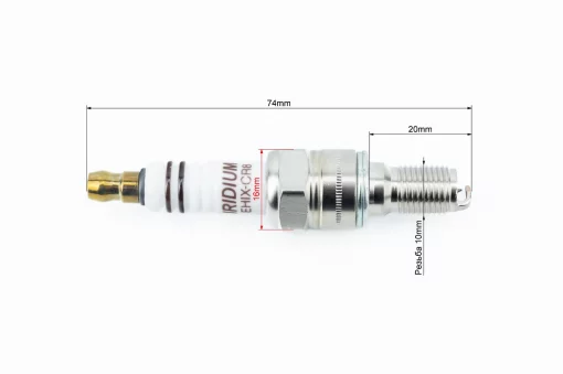 Свічка 4Т CR8EHIX M10-L19 (іридієва) DIO AF56, SH150, СВІЧКИ, YQ-337847