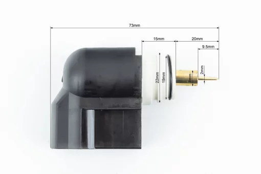 Електроклапан карбюратора Honda AF62 (голка-20мм), без проводу, YQ-347906