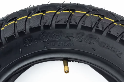 Шина 3,00-10 с камерой, дорожная "лапка" 121, ШИНИ, YQ-353029