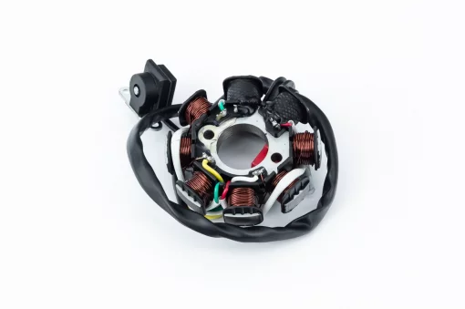 Статор магнето (генератора) (8 катушек разъем "мама 3+2") высота 28мм тип 2, 50-100сс 4Т, YQ-309943