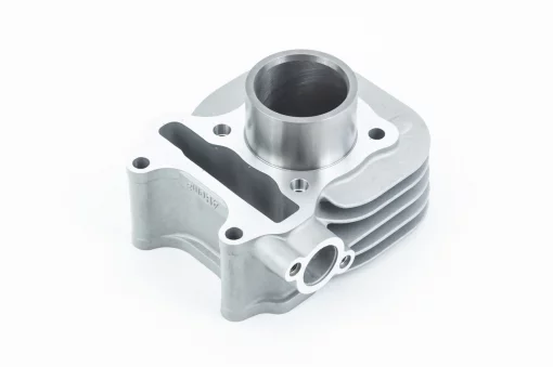 Цилиндр к-кт (цпг) Suzuki LET'S 4T 50cc-39мм (палец 10мм), жёлтая коробка, YQ-347626