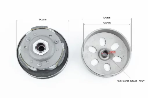 Вариатор задний в сборе, 125-150сс 4Т, YQ-310234