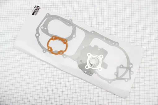 Прокладки двигателя Yamaha JOG50cc-40мм, к-кт 7 деталей (на белом блистере), YQ-331220