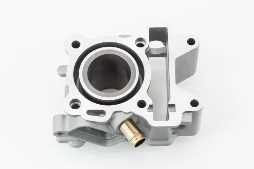 Цилиндр к-кт (цпг) Yamaha SA36J/VINO/GEAR 4T 49cc-38мм (палец 10мм), водяное охлаждение, синяя коробка, YQ-339013