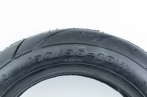 Шина 90/90-10 бескамерная, шоссейный рисунок S-224, ШИНИ, YQ-353082