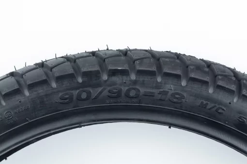 Шина 90/90-18 бескамерная, шипованная STREET ENDURO SB-117, ШИНИ, YQ-353340