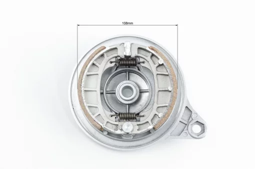 Панель тормозная задняя+колодки+торм. механизм, DELTA, YQ-357523