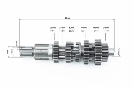 Коробка передач-вал первичный с шестернями, CB125-300, YQ-361138