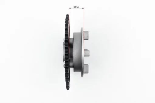 Панель демпферная со звездой 428-41Т в сборе, высота посадки звезды-31мм, DELTA, YQ-318146