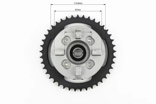 Панель демпферная со звездой 428-41Т в сборе, высота посадки звезды-31мм, DELTA, YQ-318146