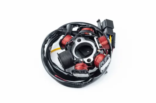 Статор магнето (генератора) Honda DIO AF18/27 (6 катушек разъем "папа 5+1"), YQ-308986