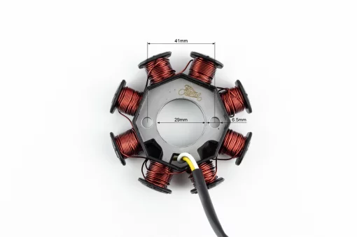 Статор магнето (генератора) Honda DIO AF34/35 (8 катушек разъем "мама 3"), YQ-363461