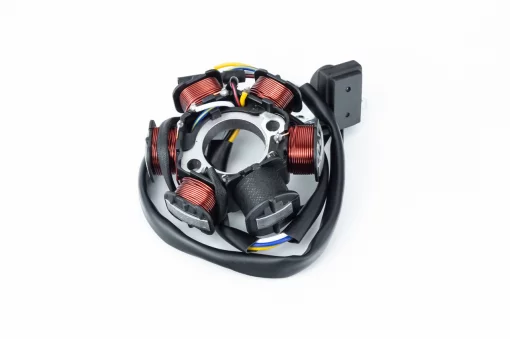 Статор магнето (генератора) Honda LEAD-90 (6 катушек разъем "мама 2+2"), YQ-352850