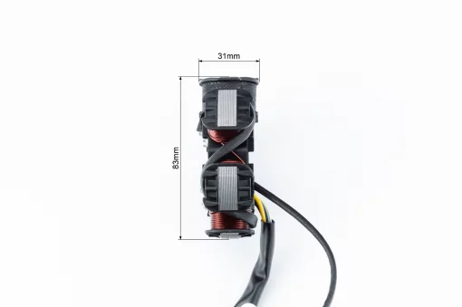 Статор магнето (генератора) Honda LEAD-90 (6 катушек разъем "мама 2+2"), YQ-352850