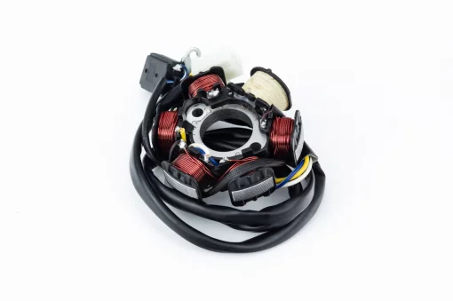 Статор магнето (генератора) Honda LEAD-90 (6 катушек разъем "мама 3+1"), YQ-331799