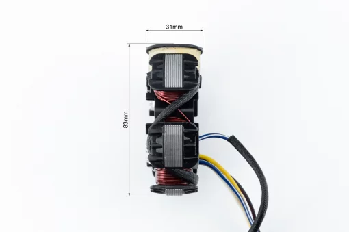 Статор магнето (генератора) Honda LEAD-90 (6 катушек разъем "мама 3+1"), YQ-331799