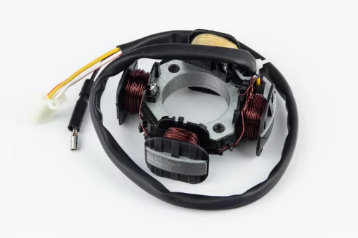 Статор магнето (генератора) Suzuki AD50 (4 катушки разъем "мама 2+1"), YQ-352699